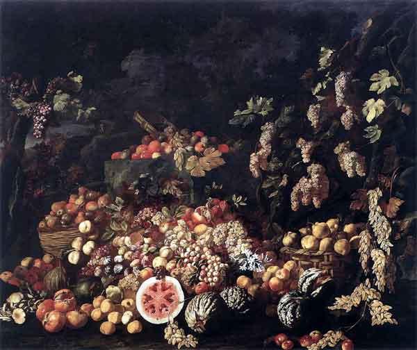 RECCO, Giuseppe Natura Morta con Frutta e Fiori China oil painting art